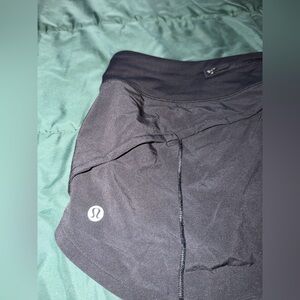 Lululemon Speed Up Low Rise Black 2.5” Lined Shorts